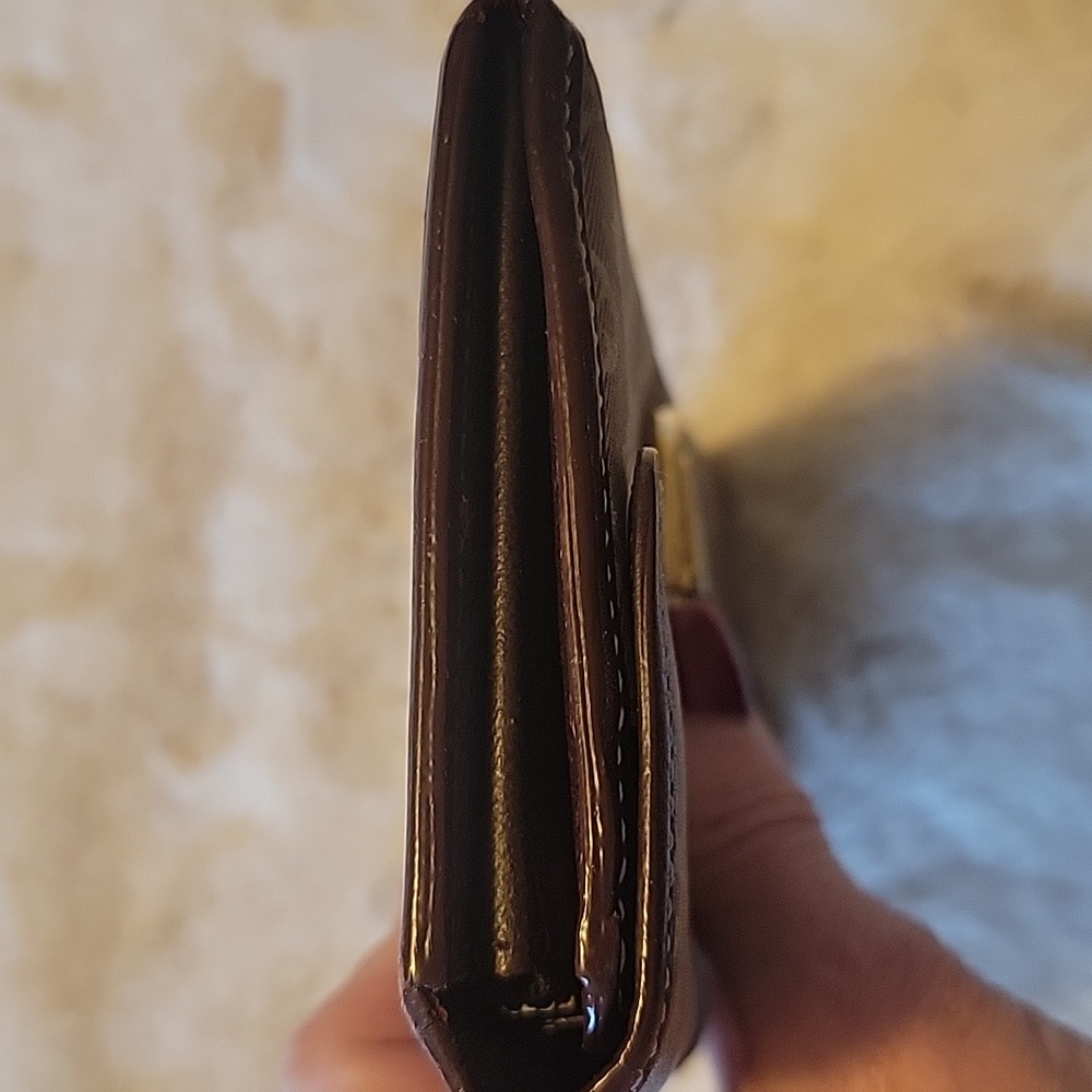 RARE Vintage Louis Vuitton Canvas IDYLLE SEPIA SARAH Wallet - Picture 7 of 11